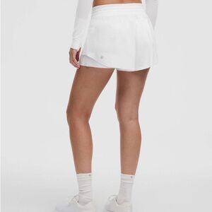 Lululemon Shake It Out High-Rise Running Short 2.5"
White